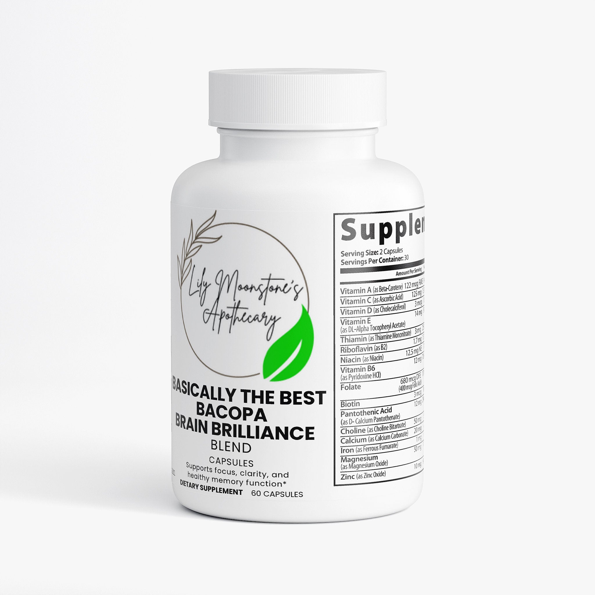 Basically the Best Bacopa Brain Brilliance Blend