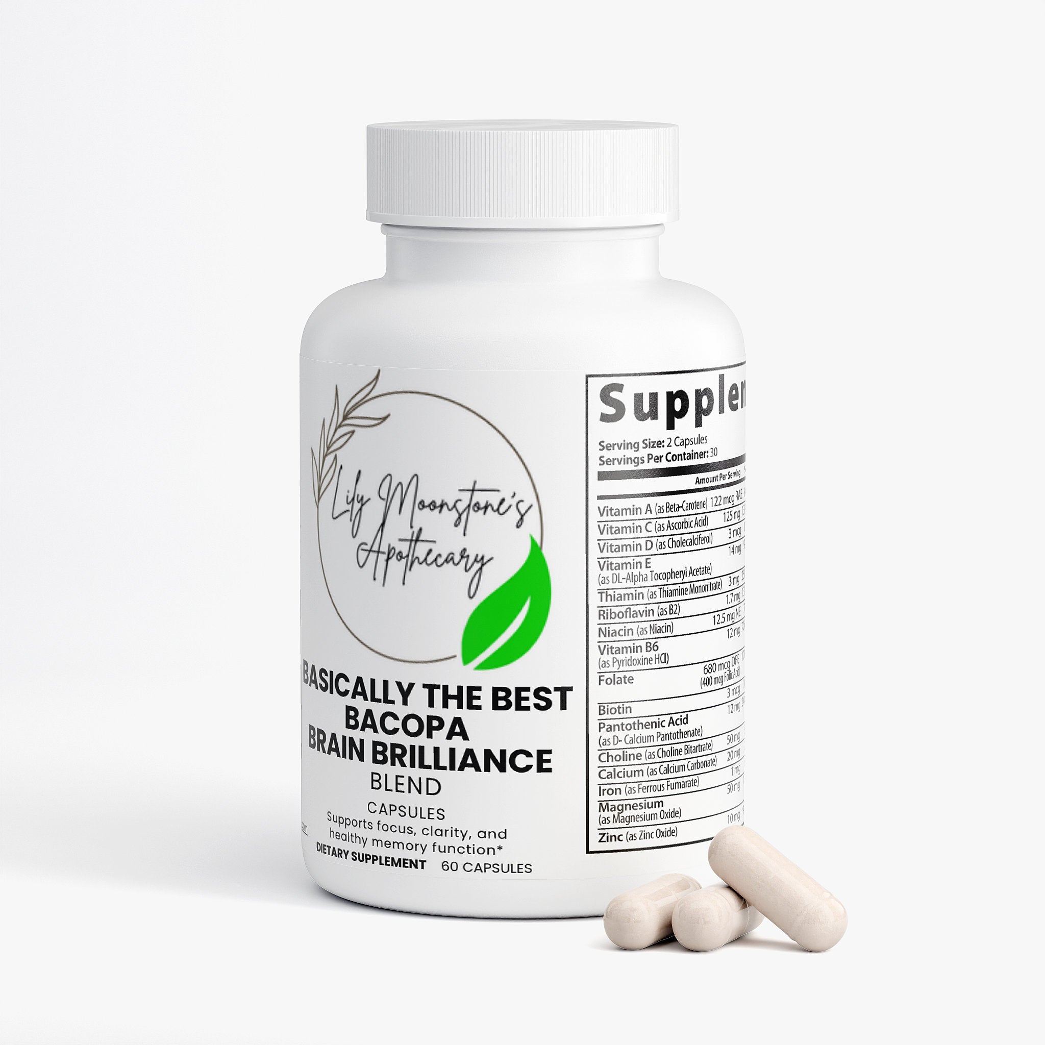 Basically the Best Bacopa Brain Brilliance Blend