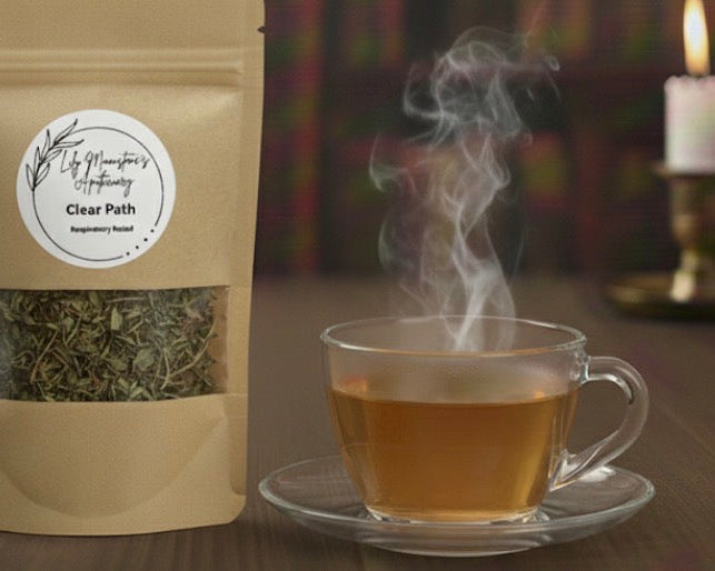 Clear Path- Respiratory Tea – Lily Moonstone's Apothecary