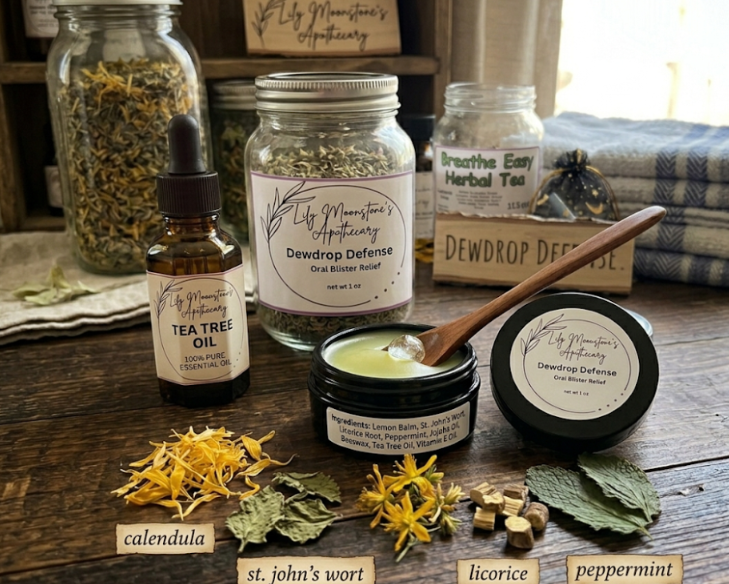 Dewdrop Defense- Oral Blister Relief