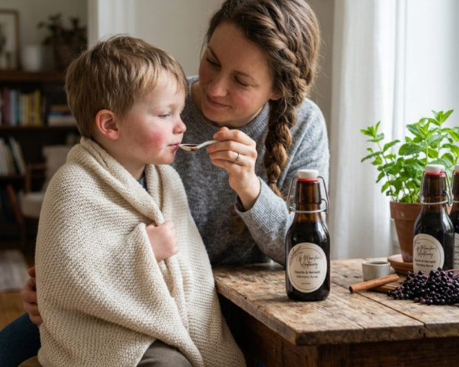 Hearth & Harvest Elderberry Syrup