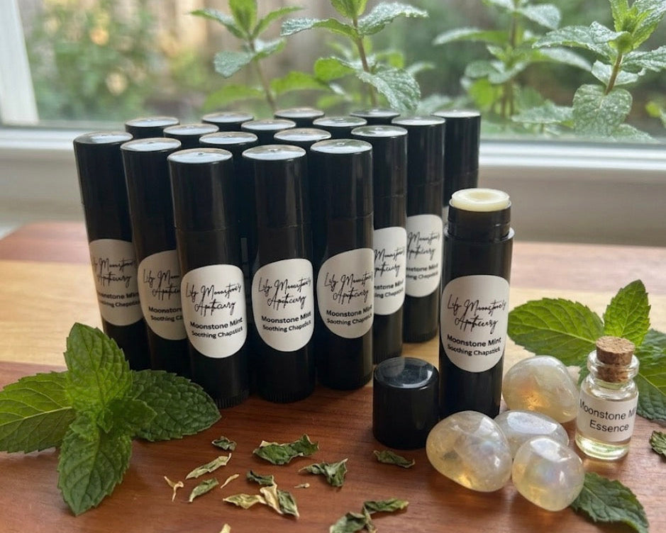 Moonstone Mint- Natural Chapstick