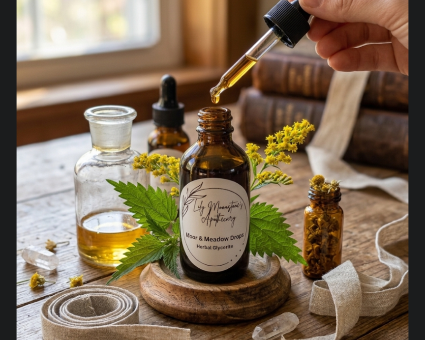 Moor & Meadow Drops- Herbal Glycerite