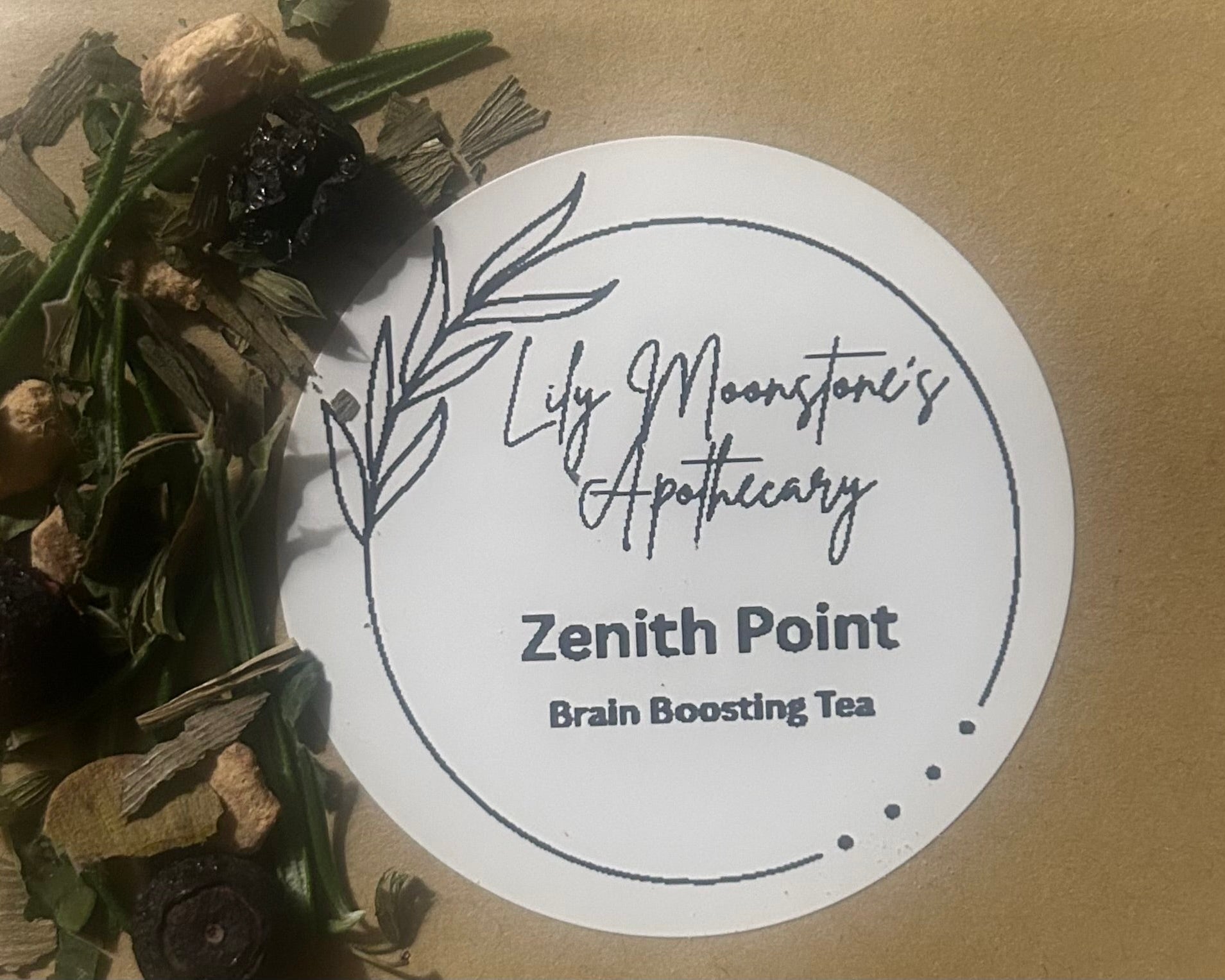 Zenith Point- Brain Boosting Tea – Lily Moonstone's Apothecary